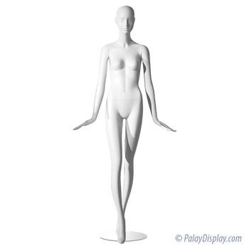 Aurora Series Female Mannequin - Arms Down - Pose 1 - Female Mannequins at  Palay Display