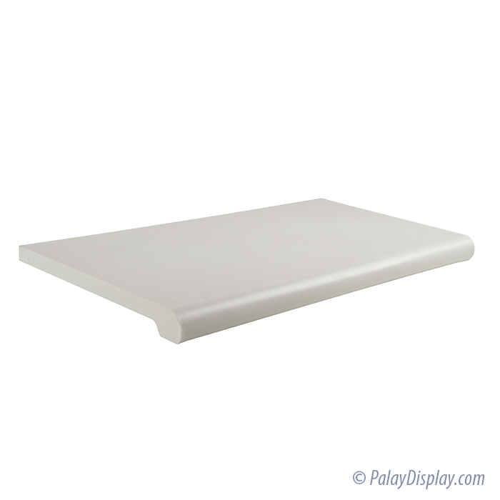 Bright White Bullnose Shelving Bullnose Shelving Bullnose Shelves