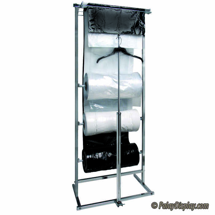 Bagging Rack 3 Roll Bag Storage Racks Bag Jacks Garment Bags