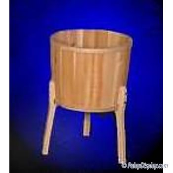 Barrel Tub Display with Legs