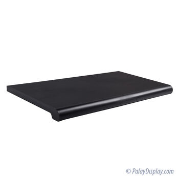 Black Bullnose Shelving - 24