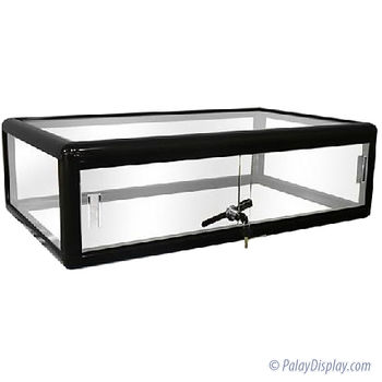 Black Economy Display Case - Counter