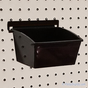 Black Popbox Standard Display Bin w/ Peg Adaptor