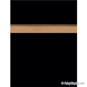 Black Slatwall Panel - 6