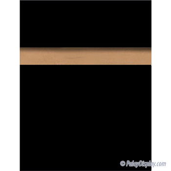 Black Slatwall Panel