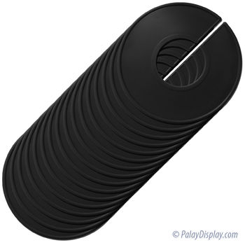Blank Round Size Dividers - Black 