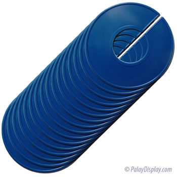 Blank Round Size Dividers - Blue 