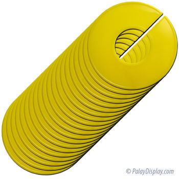 Blank Round Size Dividers - Yellow