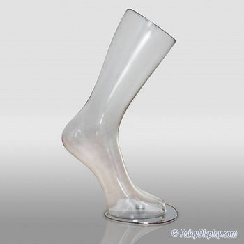 Crystal Clear Hosiery Form - Calf High