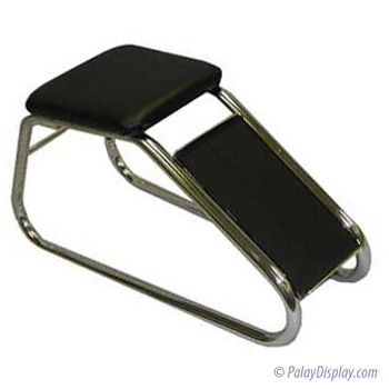 Chrome Shoe Fitting Stool