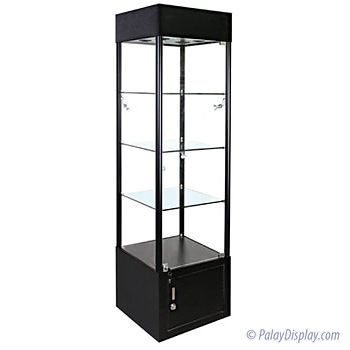 Cirrus Square Display Case with Storage