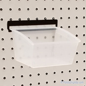 Clear Popbox Standard Display Bin w/ Peg Adaptor