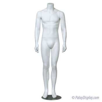 Econo-Line Headless Male Mannequin - Hands At Sides