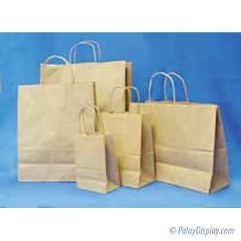 Fashion - Natural Kraft Shopping Bags