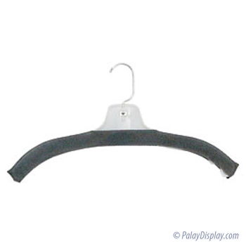 Foam Rubber Hanger Covers - Grey - 100 Count