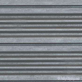 Galvanized Corrugated Slatwall Panel