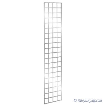 Gridwall Panel 1' x 5' Chrome 