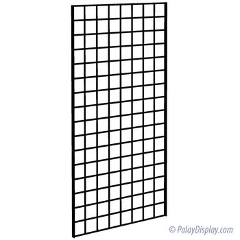 Gridwall Panel 2' x 4' Black