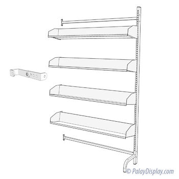 Impact 48 Media Shelf Add-On Unit