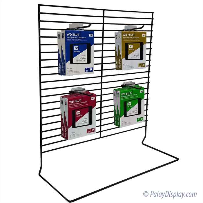 Speedee Counter Rack Large Black Counter Rack - Counter Racks - POP Displays - Keychain ...