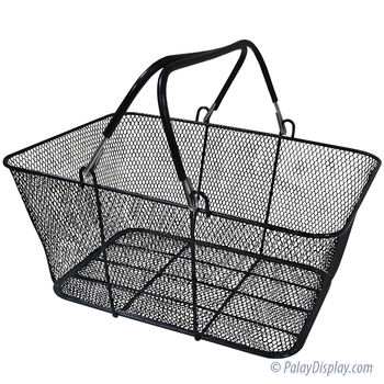Wire Mesh Metal Shopping Basket