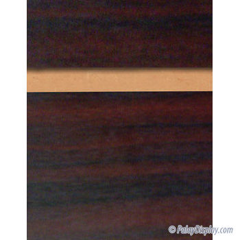 Mahogany Slatwall