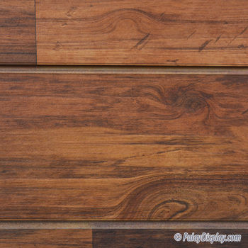 Natural Rosewood Textured Slatwall