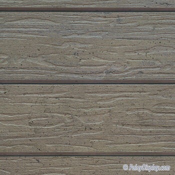 Natural Wood Formed Concrete Textured Slatwall Panel