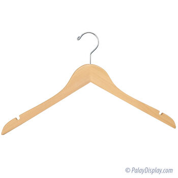 Natural Wood Hangers for Jackets