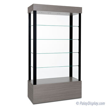 Open Rectangular Display Case