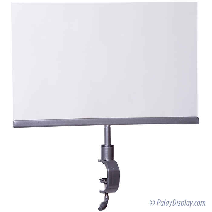 Pipe Sign Holder 7"H x 11"W Signholder Sign Holders Cardholder