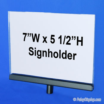 Plexi Sign Holder 7