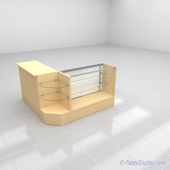 Premium Display Case Set 2 - Maple