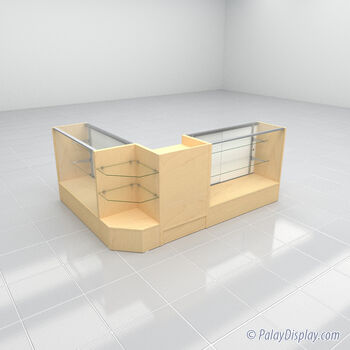 Premium Display Case Set 3 - Maple