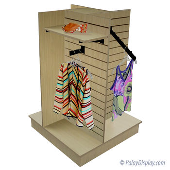 Premium Slatwall Large Pinwheel Display :: Slatwall Merchandisers ...