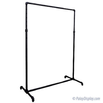 Pro Series Single Rail Pipe Clothing Rack