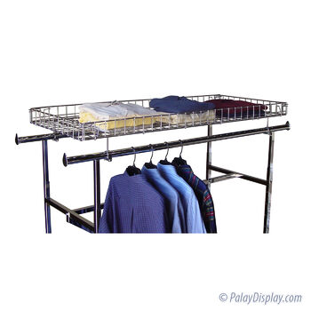 Rack Accessories - Double Rail Rack Grid Shelf 