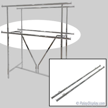 Rack Accessory - Clamp On Hangrails (Pair)