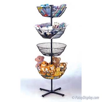 Revolving Rack - Basket Spinner Rack