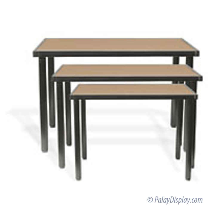 Riviera Large Nesting Table Metal Boutique Floor Displays Riviera