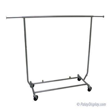 Rolling Rack - Round Tube Salesman Rack