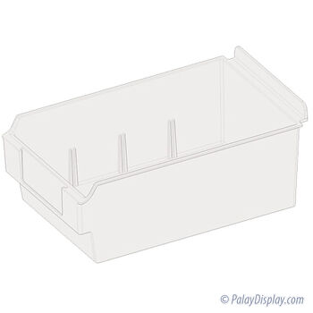 Shelfbox 200 Display Bin - Clear