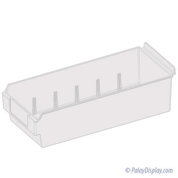 Shelfbox 300 Display Bin - Clear