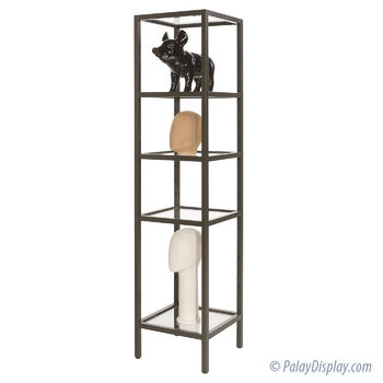 Sienna Upright Glass Shelf Floor Display