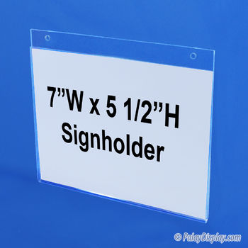 Signholder Wall Mount 7