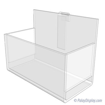 Gridwall Single Display Bin