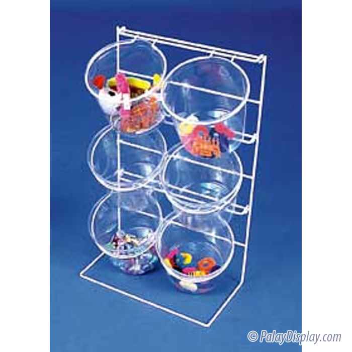 Six Jar Countertop Rack Six Jar Countertop Display Countertop Rack
