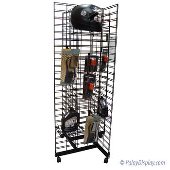 Slatgrid Four Way Merchandiser - 6ft High