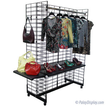 Slatgrid Gondola Merchandiser - 6ft High