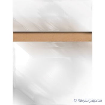 Slatwall Acrylic Mirror Horizontal